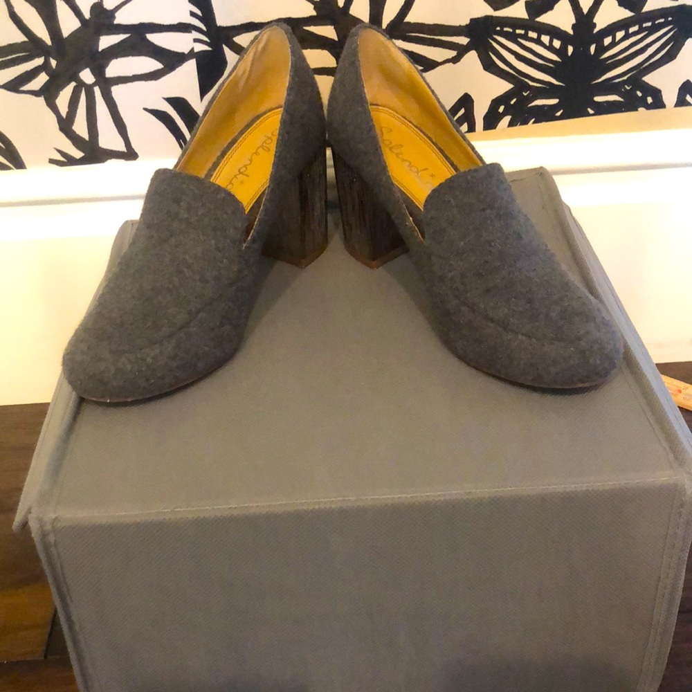 Felted grey loafers (Splendid)